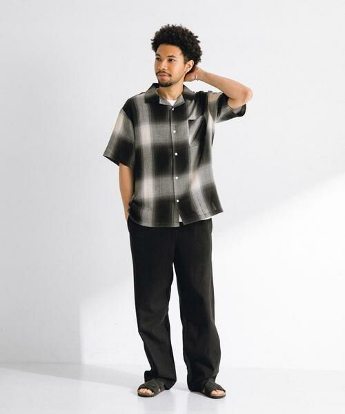Sonny Label / サニーレーベル シャツ・ブラウス | オンブレチェックショートスリーブシャツ | 詳細23