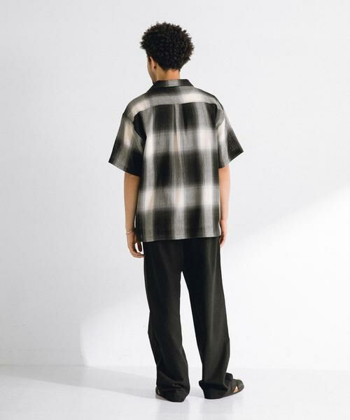 Sonny Label / サニーレーベル シャツ・ブラウス | オンブレチェックショートスリーブシャツ | 詳細26