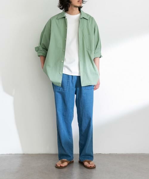 Sonny Label / サニーレーベル その他パンツ | 接触冷感デニムイージーパンツ | 詳細10