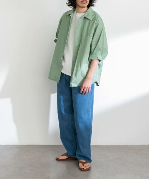 Sonny Label / サニーレーベル その他パンツ | 接触冷感デニムイージーパンツ | 詳細11