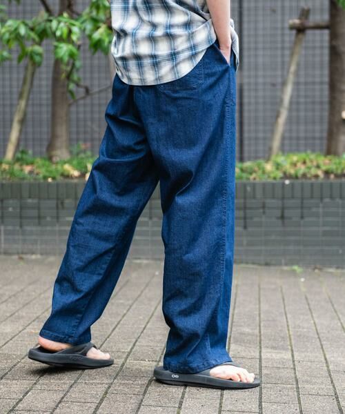 Sonny Label / サニーレーベル その他パンツ | 接触冷感デニムイージーパンツ | 詳細19