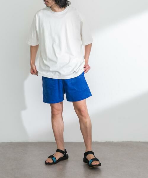 Sonny Label / サニーレーベル ショート・ハーフ・半端丈パンツ | コーデュロイイージーバギーショートパンツ | 詳細4