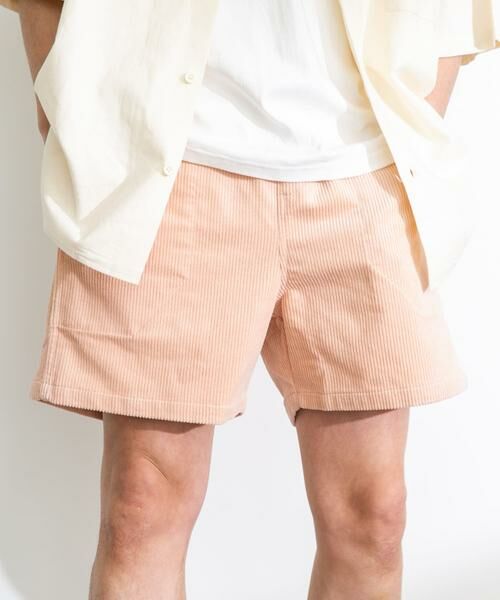 Sonny Label / サニーレーベル ショート・ハーフ・半端丈パンツ | コーデュロイイージーバギーショートパンツ | 詳細8