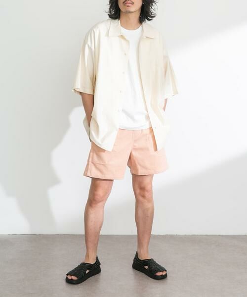 Sonny Label / サニーレーベル ショート・ハーフ・半端丈パンツ | コーデュロイイージーバギーショートパンツ | 詳細11