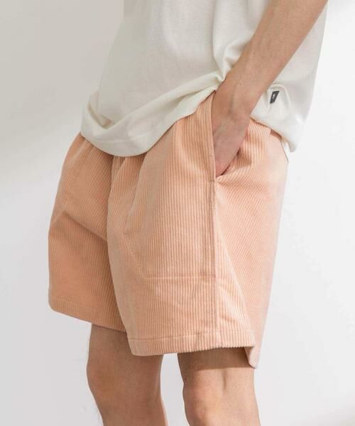Sonny Label / サニーレーベル ショート・ハーフ・半端丈パンツ | コーデュロイイージーバギーショートパンツ | 詳細12
