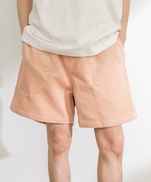Sonny Label / サニーレーベル ショート・ハーフ・半端丈パンツ | コーデュロイイージーバギーショートパンツ | 詳細13