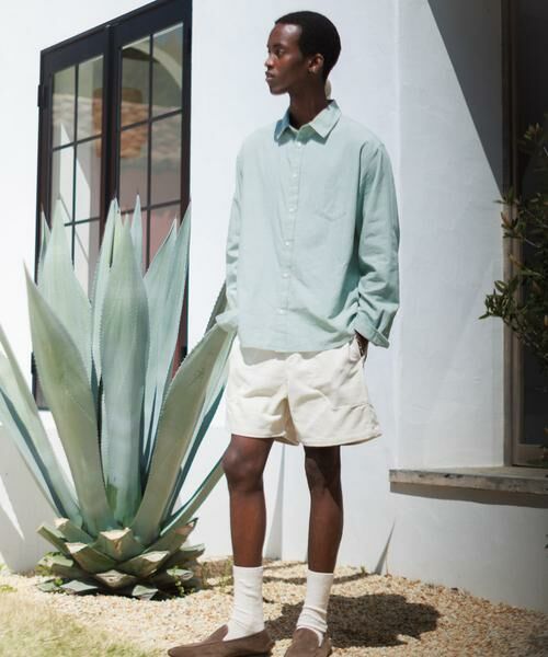 Sonny Label / サニーレーベル ショート・ハーフ・半端丈パンツ | コーデュロイイージーバギーショートパンツ | 詳細22