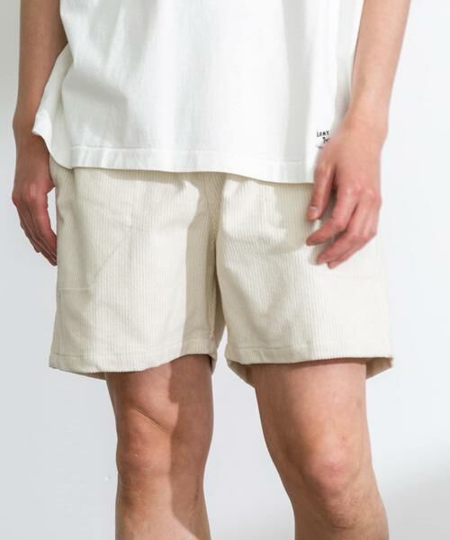 Sonny Label / サニーレーベル ショート・ハーフ・半端丈パンツ | コーデュロイイージーバギーショートパンツ | 詳細23