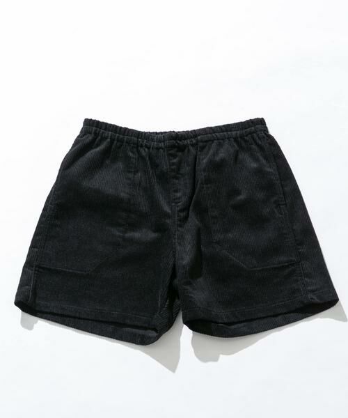 Sonny Label/サニーレーベル コーデュロイイージーバギーショートパンツ ブラック L Sonny Label/サニーレーベル コーデュロイイージーバギーショートパンツ ブラック L