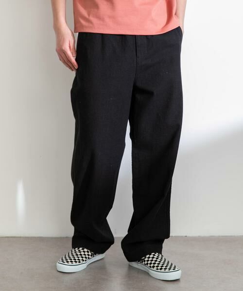 Sonny Label / サニーレーベル その他パンツ | コットンリネンワイドイージーパンツ | 詳細1