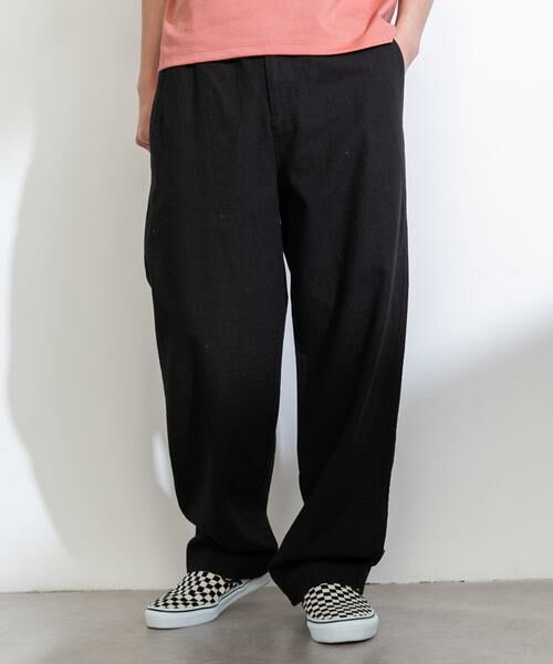 Sonny Label / サニーレーベル その他パンツ | コットンリネンワイドイージーパンツ | 詳細2