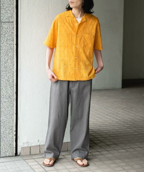 Sonny Label / サニーレーベル その他パンツ | コットンリネンワイドイージーパンツ | 詳細7