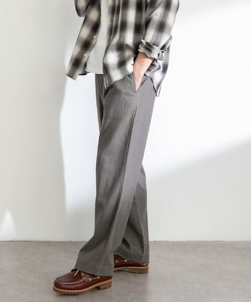 Sonny Label / サニーレーベル その他パンツ | コットンリネンワイドイージーパンツ | 詳細9