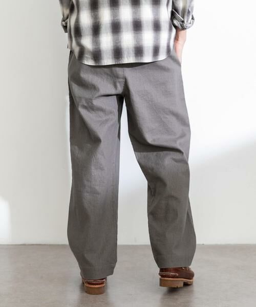 Sonny Label / サニーレーベル その他パンツ | コットンリネンワイドイージーパンツ | 詳細10