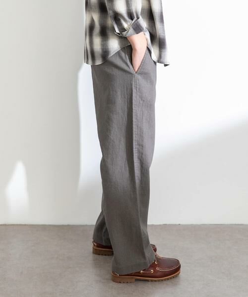 Sonny Label / サニーレーベル その他パンツ | コットンリネンワイドイージーパンツ | 詳細11