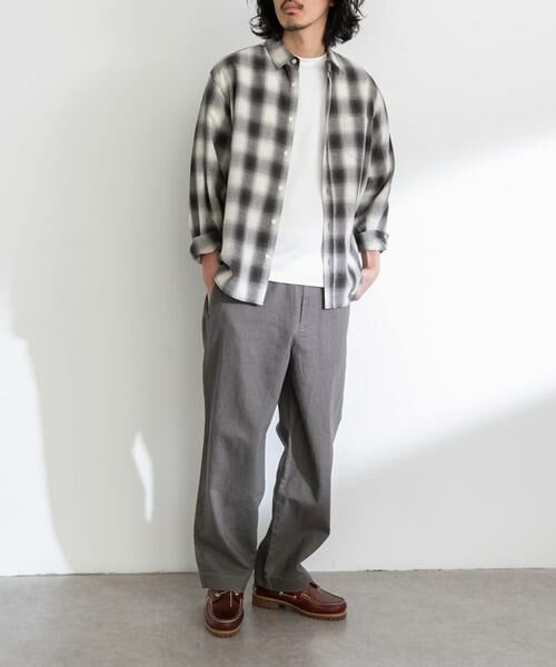 Sonny Label / サニーレーベル その他パンツ | コットンリネンワイドイージーパンツ | 詳細12