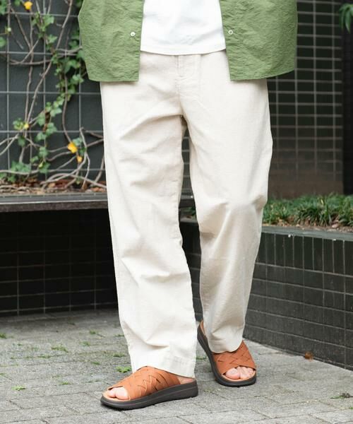 Sonny Label / サニーレーベル その他パンツ | コットンリネンワイドイージーパンツ | 詳細21