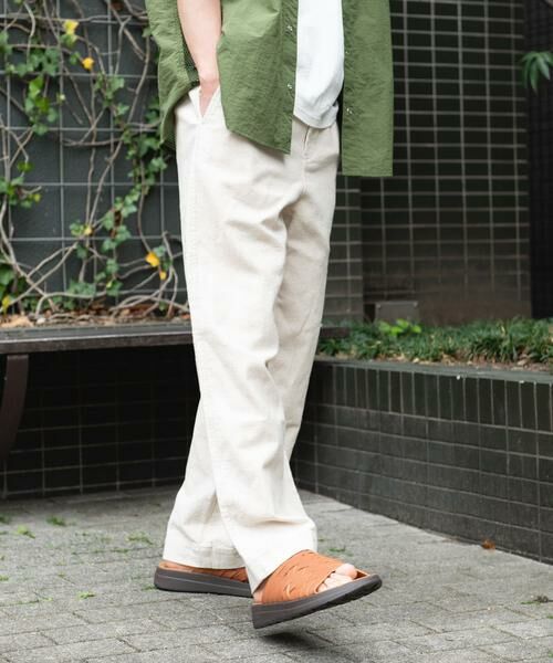 Sonny Label / サニーレーベル その他パンツ | コットンリネンワイドイージーパンツ | 詳細22