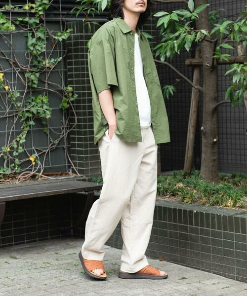 Sonny Label / サニーレーベル その他パンツ | コットンリネンワイドイージーパンツ | 詳細23