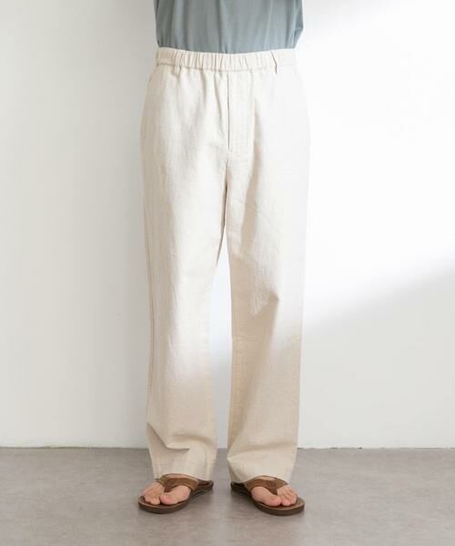 Sonny Label / サニーレーベル その他パンツ | コットンリネンワイドイージーパンツ | 詳細28