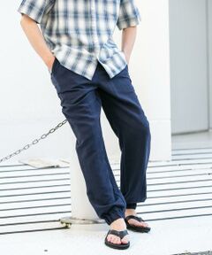 Sonny Label / サニーレーベル その他パンツ | 『接触冷感』テンセルリネンイージージョガーパンツ