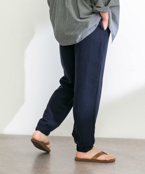 Sonny Label / サニーレーベル その他パンツ | 『接触冷感』テンセルリネンイージージョガーパンツ | 詳細9