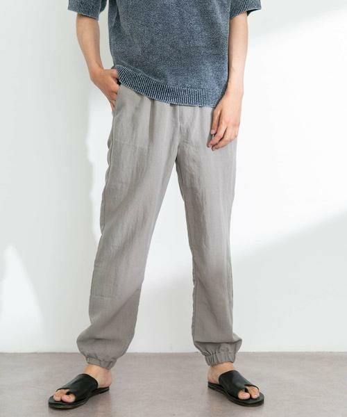 Sonny Label / サニーレーベル その他パンツ | 『接触冷感』テンセルリネンイージージョガーパンツ | 詳細19