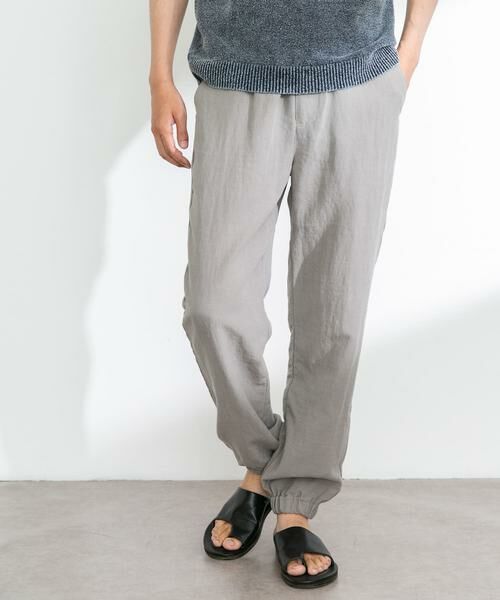 Sonny Label / サニーレーベル その他パンツ | 『接触冷感』テンセルリネンイージージョガーパンツ | 詳細21