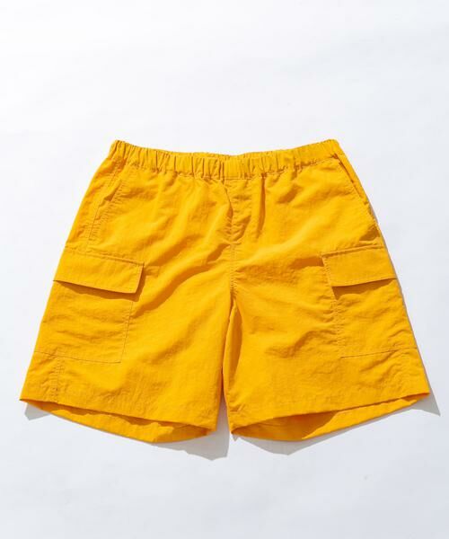 Sonny Label/サニーレーベル ナイロンカーゴショートパンツ イエロー L Sonny Label/サニーレーベル ナイロンカーゴショートパンツ イエロー L