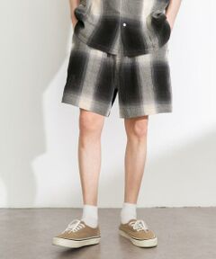 Sonny Label / サニーレーベル ショート・ハーフ・半端丈パンツ | オンブレチェックイージーショートパンツ