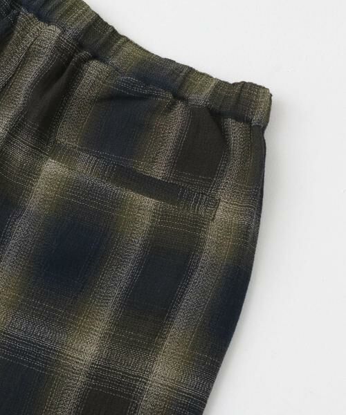 Sonny Label / サニーレーベル ショート・ハーフ・半端丈パンツ | オンブレチェックイージーショートパンツ | 詳細6