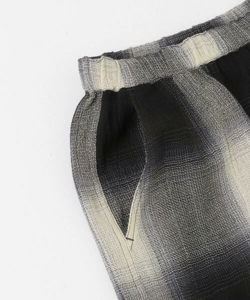 Sonny Label / サニーレーベル ショート・ハーフ・半端丈パンツ | オンブレチェックイージーショートパンツ | 詳細13