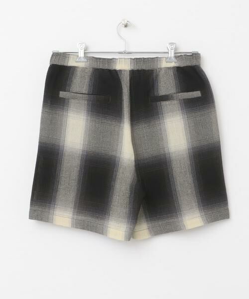 Sonny Label / サニーレーベル ショート・ハーフ・半端丈パンツ | オンブレチェックイージーショートパンツ | 詳細14