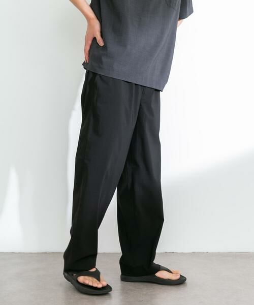 Sonny Label / サニーレーベル その他パンツ | リネンタッチポリエステルイージーパンツ | 詳細1