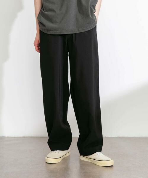 Sonny Label / サニーレーベル その他パンツ | リネンタッチポリエステルイージーパンツ | 詳細5