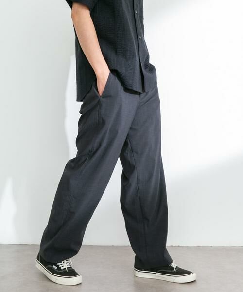 Sonny Label / サニーレーベル その他パンツ | リネンタッチポリエステルイージーパンツ | 詳細17