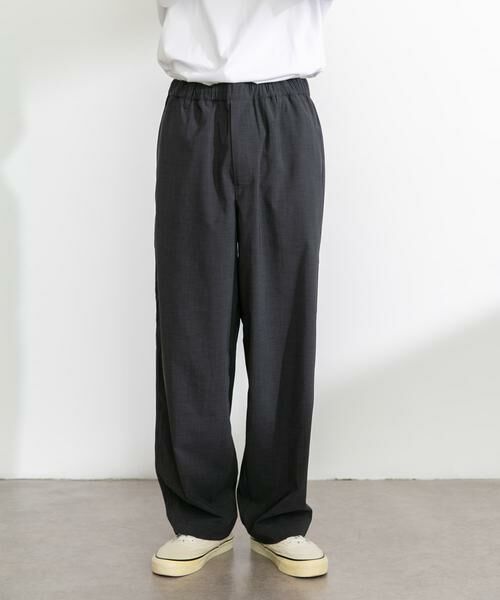 Sonny Label / サニーレーベル その他パンツ | リネンタッチポリエステルイージーパンツ | 詳細22