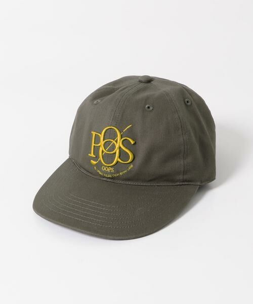 Sonny Label/サニーレーベル OOPS ロゴマークキャップ カーキ one Sonny Label/サニーレーベル OOPS ロゴマークキャップ カーキ one