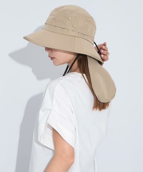 Sonny Label/サニーレーベル UVカットサンシェードバケットハット ベージュ系その他 one Sonny Label/サニーレーベル UVカットサンシェードバケットハット ベージュ系その他 one