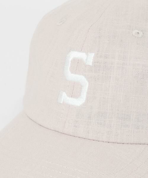 Sonny Label / サニーレーベル キャップ | リネン混刺繍キャップ | 詳細11