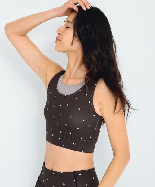 Sonny Label/サニーレーベル SLAB MultiPrint Bratop ブラック M-L Sonny Label/サニーレーベル SLAB MultiPrint Bratop ブラック M-L