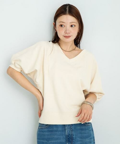 Sonny Label / サニーレーベル スウェット | パフスリーブVネックスウェットプルオーバー | 詳細2
