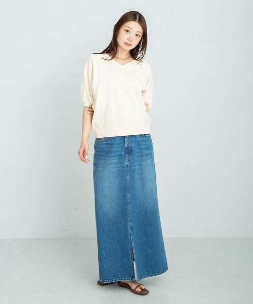 Sonny Label / サニーレーベル スウェット | パフスリーブVネックスウェットプルオーバー | 詳細6