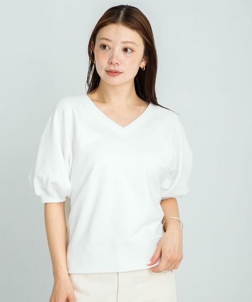 Sonny Label / サニーレーベル スウェット | パフスリーブVネックスウェットプルオーバー | 詳細13