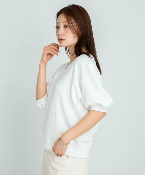 Sonny Label / サニーレーベル スウェット | パフスリーブVネックスウェットプルオーバー | 詳細15