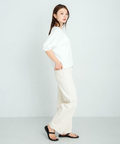 Sonny Label / サニーレーベル スウェット | パフスリーブVネックスウェットプルオーバー | 詳細18