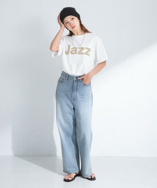 Sonny Label / サニーレーベル Tシャツ | JazzロゴプリントTシャツ | 詳細4