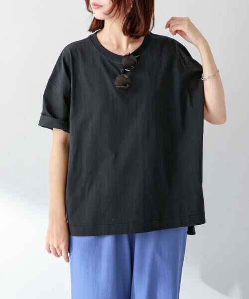 Sonny Label/サニーレーベル SHELTECH オーバーサイズTシャツ ブラック FREE Sonny Label/サニーレーベル SHELTECH オーバーサイズTシャツ ブラック FREE