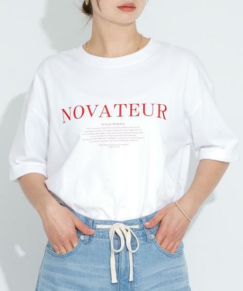 Sonny Label / サニーレーベル Tシャツ | SHELTECH ロゴプリントTシャツ | 詳細1