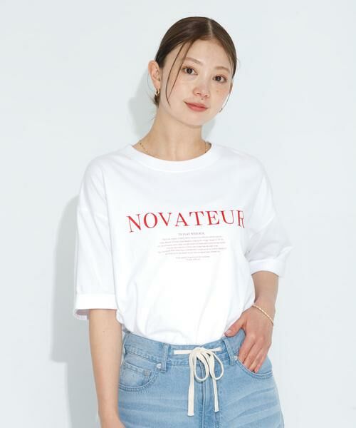 Sonny Label / サニーレーベル Tシャツ | SHELTECH ロゴプリントTシャツ | 詳細2